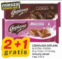Słoneczko Goplana Czekolada Mleczna Gorzka oferta