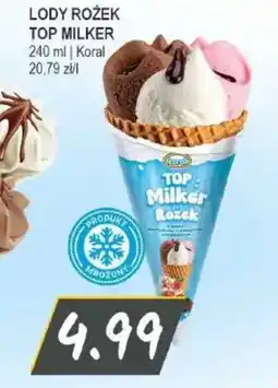 Słoneczko Lody rożek Top Milker oferta