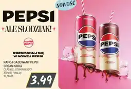 Słoneczko Pepsi Cream Soda oferta