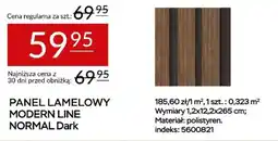 Abra Panel lamelowy modern line normal dark oferta