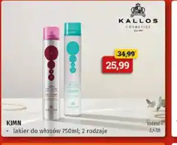 Drogeria Kosmyk Kallos lakier do włosów KJMN oferta