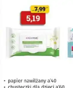 Drogeria Kosmyk Cleanic chusteczki nawilżane oferta