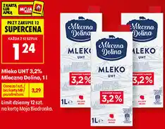 Biedronka Mleko UHT 3,2% Mleczna Dolina oferta
