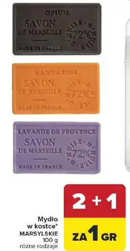 Carrefour Mydło w kostce Marsylskie oferta