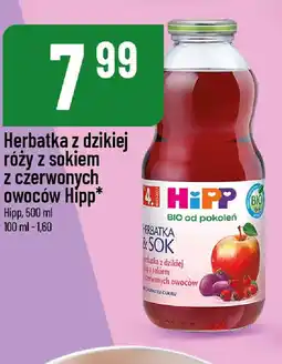Polomarket Herbatka z dzikiej róży z sokiem z czerwonych owoców Hipp oferta