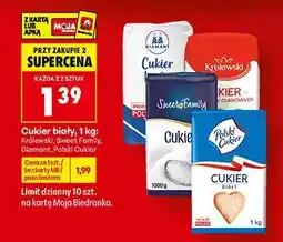 Biedronka Cukier biały Sweet Family oferta