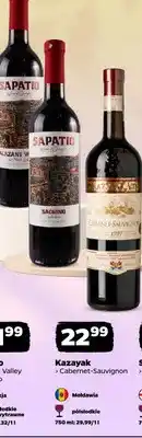 Netto Wino czerwone Sapatio Alazani Valley gruzińskie oferta