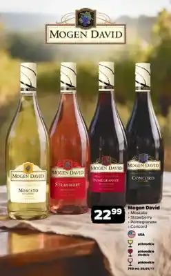 Netto Wino Mogen David Strawberry oferta