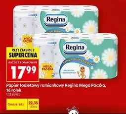 Biedronka Papier toaletowy rumiankowy Regina Mega Paczka oferta