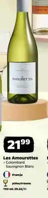 Netto Wino białe Les Amourettes Colombard Sauvignon Blanc półwytrawne francuskie oferta
