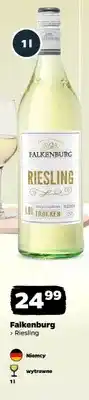 Netto Wino białe Falkenburg Riesling wytrawne niemieckie oferta