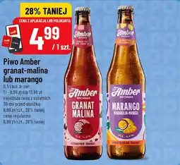 Polomarket Piwo Amber granat-malina lub marango oferta
