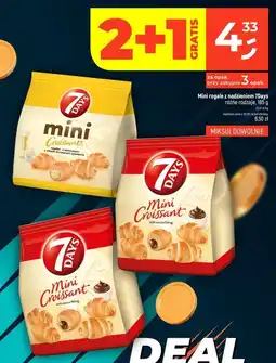 Dealz Mini rogale z nadzieniem 7Days oferta