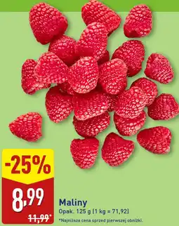 ALDI Maliny oferta