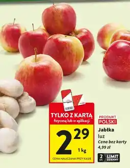 Intermarche Jabłka luz oferta