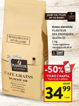 Intermarche Kawa ziarnista Planteur Des Tropiques Qualite Or oferta
