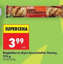 Biedronka Bagietka w stylu bruschetta Yeemy, 175 g oferta