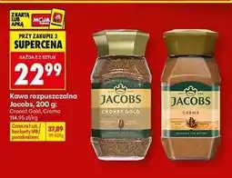 Biedronka Kawa rozpuszczalna Jacobs, 200 g oferta