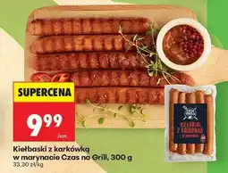 Biedronka Kiełbaski z karkówką w marynacie Czas na Grill, 300 g oferta