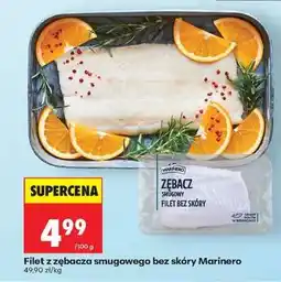 Biedronka Filet z zębacza smugowego bez skóry Marinero oferta