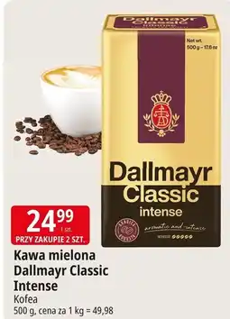 E.Leclerc Kawa mielona Dallmayr Classic Intense oferta