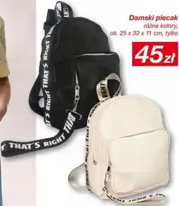 KiK Damski plecak różne kolory oferta