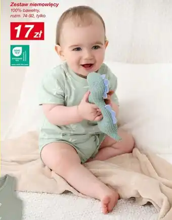 Zestaw niemowlęcy 100% bawełny, rozm. 74-92
