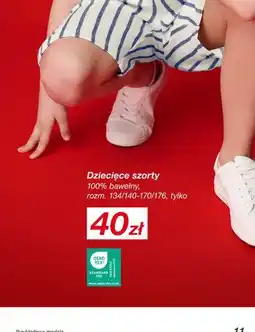 KiK Dziecięce szorty 100% bawełny oferta