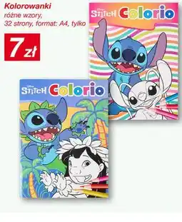 KiK Kolorowanki Stitch Colorio oferta