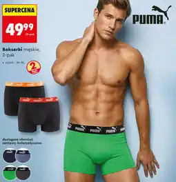 Biedronka Bokserki męskie, 2-pak PUMA oferta