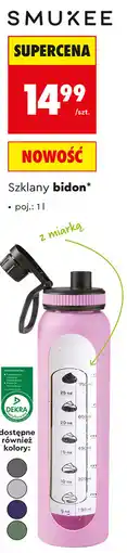Biedronka SMUKEE Szklany bidon oferta