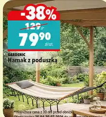 Biedronka Hamak z poduszką GARDENIC oferta