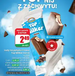 Dino Lody na patyku Choco Top Milker oferta