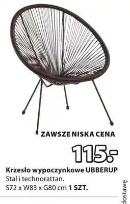 JYSK Krzesło Ubberup oferta