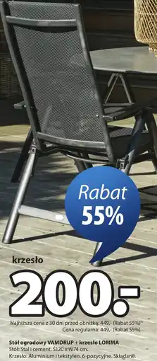 JYSK Krzesło składane oferta