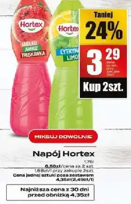 Supeco Napój Hortex Arbuz Cytryna Truskawka oferta