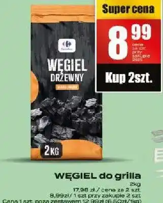 Węgiel drzewny Carrefour