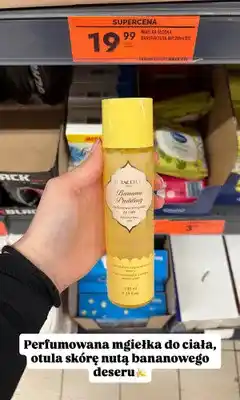 Biedronka Perfumowana mgiełka do ciała Banana Pudding oferta