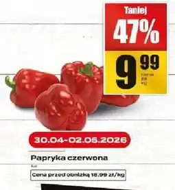 Supeco Papryka czerwona oferta