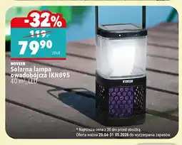 Biedronka Solarna lampa owadobójcza IKN895 Noveen 40m² LED oferta