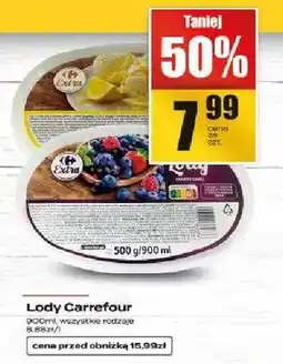 Supeco Lody Carrefour Extra oferta