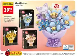 Biedronka Klocki Bukiet kwiatów Ele Fun Fantasy Collection 267el oferta