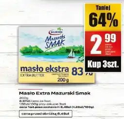 Supeco Masło Extra Mazurski Smak oferta