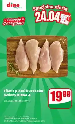 Dino Filet z piersi kurczaka świeży klasa A oferta