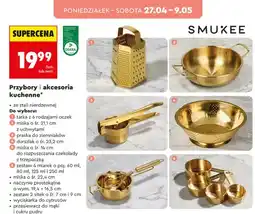 Biedronka Zestaw 4 miarek kuchennych Smukee ze stali nierdzewnej oferta