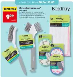 Biedronka Zestaw 4 ściereczek do czyszczenia Beldray Anti-bac oferta