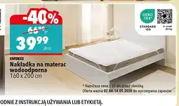 Biedronka Nakładka na materac wodoodporna Smukee 160x200cm oferta