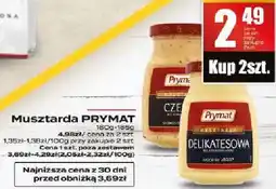 Supeco Musztarda Prymat delikatesowa oferta