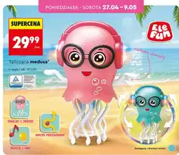 Biedronka Tańcząca meduza Ele Fun ruchome elementy wys. ok. 21cm oferta