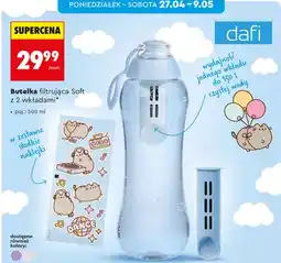 Biedronka Butelka filtrująca Soft Dafi z 2 wkładami oferta
